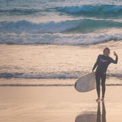 totalement dépendant du surf