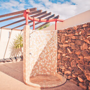 Surfvilla Fuerteventura, Douche extérieure chaude