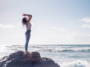 Yoga à la plage à La Pared avec Lisa